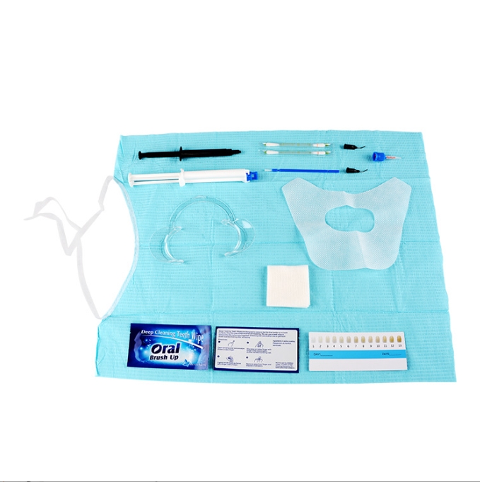 Teeth Whitening Bleaching Kit - 전문 치아 미백 듀얼 배리어 키트