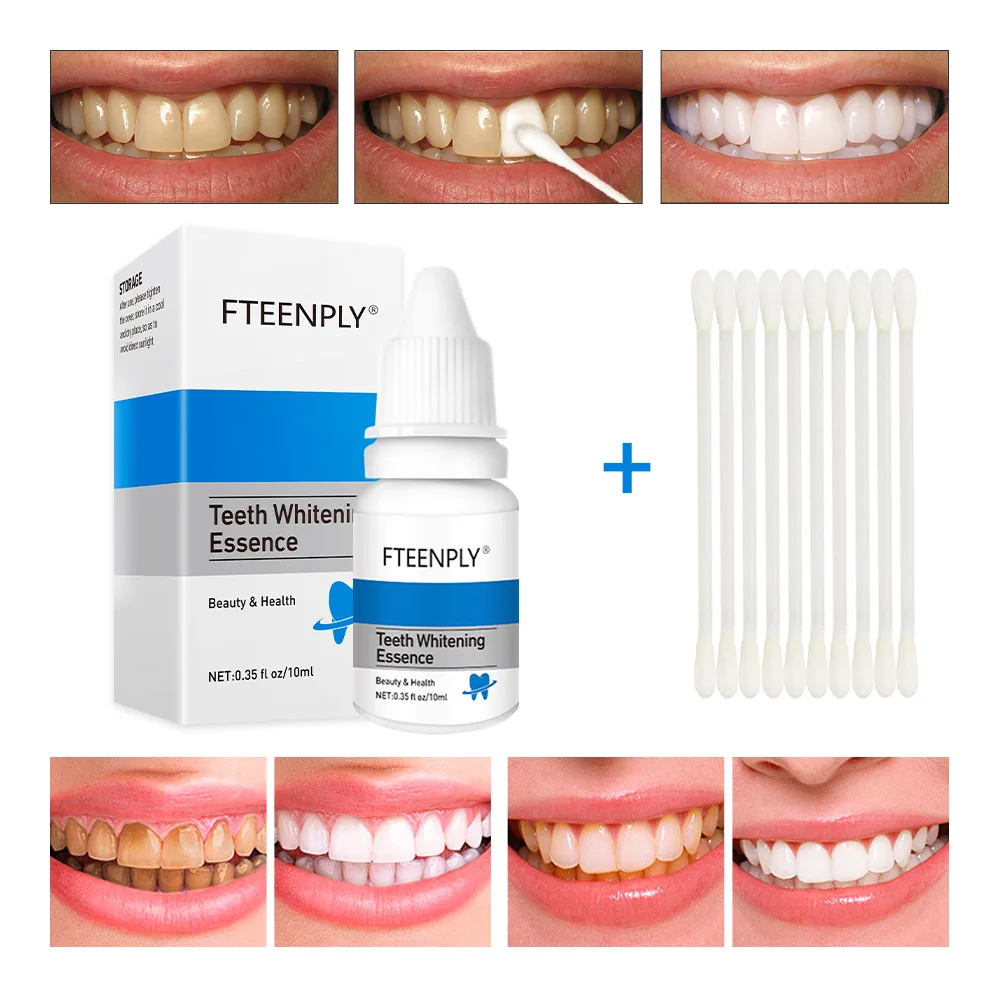 Teeth Whitening Remedies - FTEENPLY 치아 미백 에센스 파우더 구강