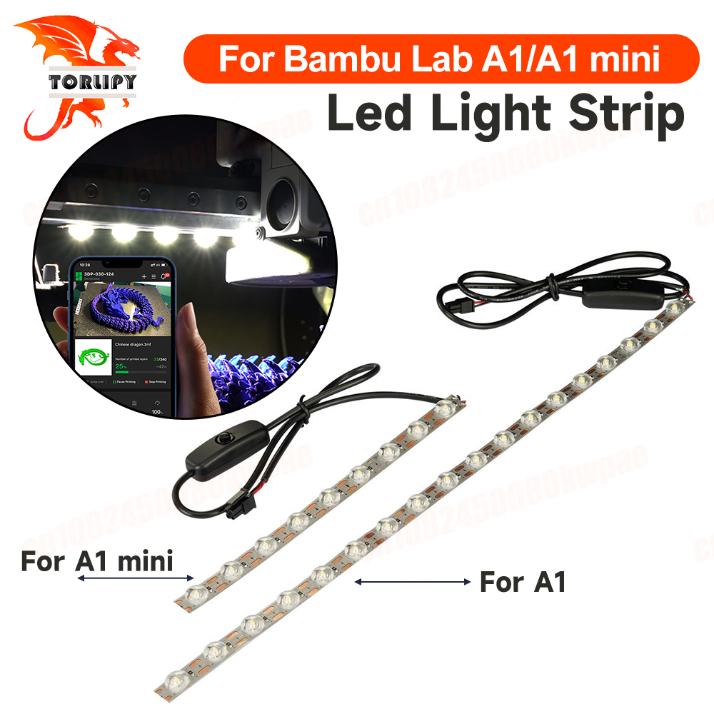 Whitening Strip 3D - 밤부랩 A1/A1mini용 업그레이드 LED 라이트 스트립,