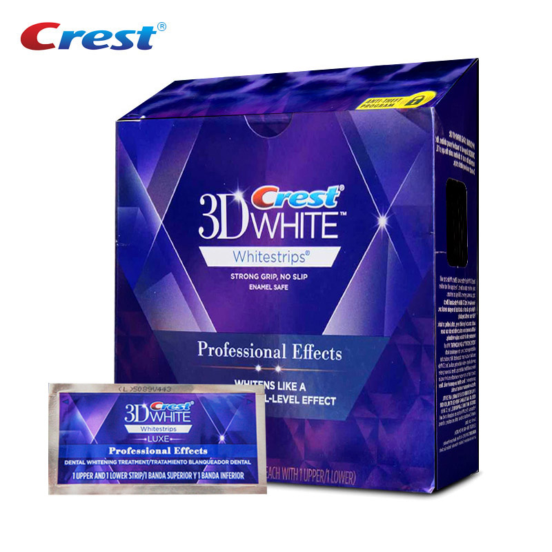Whitening Strip 3D - 오리지널 크레스트 3D 화이트 스트립 치아