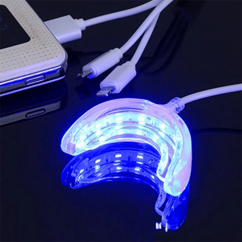 Teeth Whitening With Blue Light - 치아 미백 가속기 스마트 LED 블루