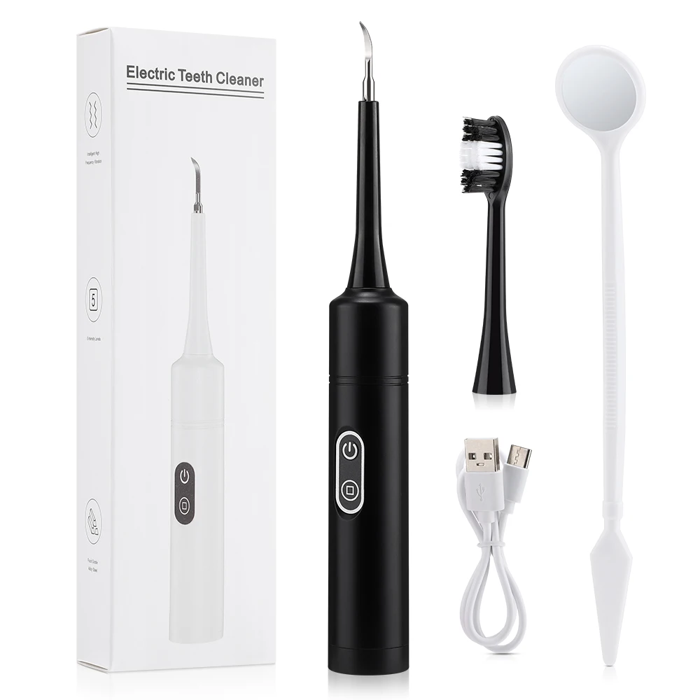 Teeth Whitening Toothbrush - 전동 음파 진동 치석 제거기 치아