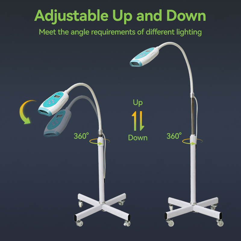 50W 치과용 터치스크린 3색 치아 미백기 냉광 램프  - Teeth Whitening Light 리뷰 및 가격