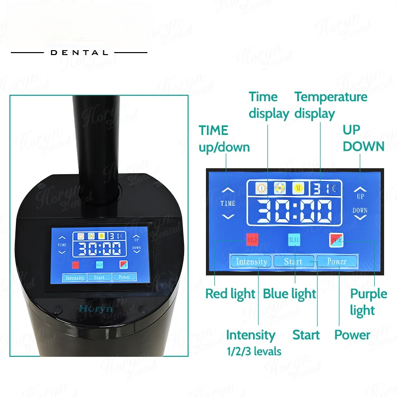 80W 리프트형 치과용 냉광 램프 블루 컬러 터치스크린 - Teeth Whitening With Blue Light 리뷰 및 가격