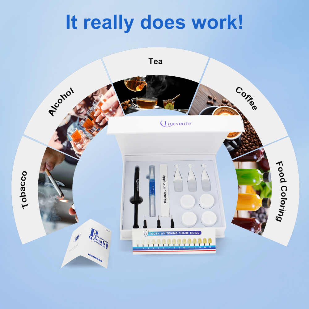 치아 미백 키트 전문 치과 미백제 에이전트 콜드 라이트 - Teeth Whitening Bleaching Kit 리뷰 및 가격
