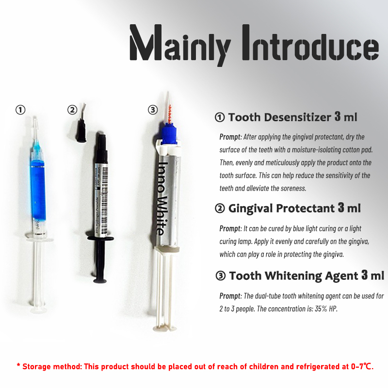 전문 치아 표백 키트 치과 미백 젤 과산화물 치아 미백 - Teeth Whitening Bleaching Kit 리뷰 및 가격