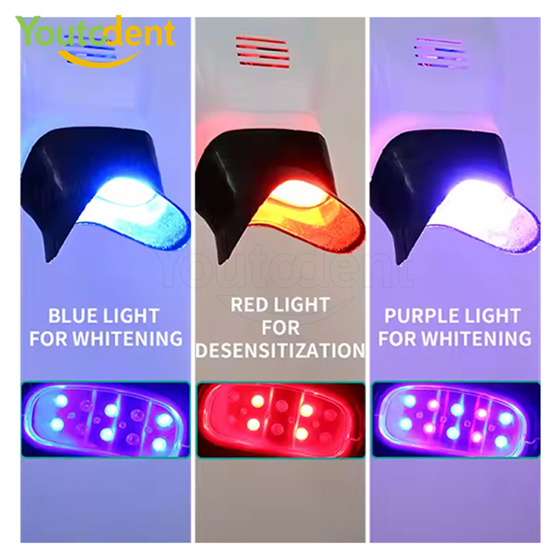 전문 치과용 3색 광 램프 치아 미백기 미백 촉진 장치 - Teeth Whitening Light 리뷰 및 가격