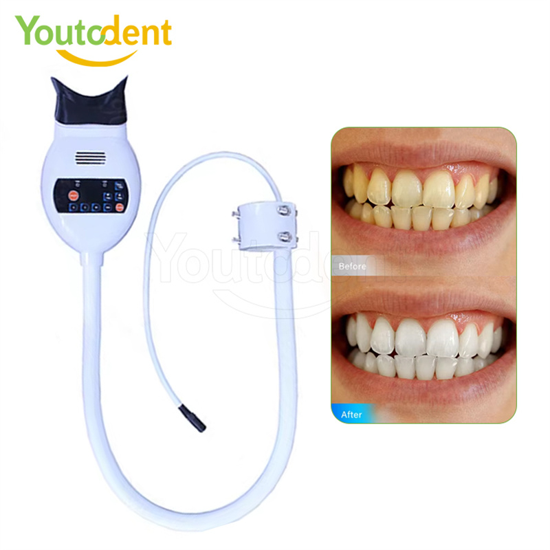 전문 치과용 3색 광 램프 치아 미백기 미백 촉진 장치 - Teeth Whitening Light 리뷰 및 가격