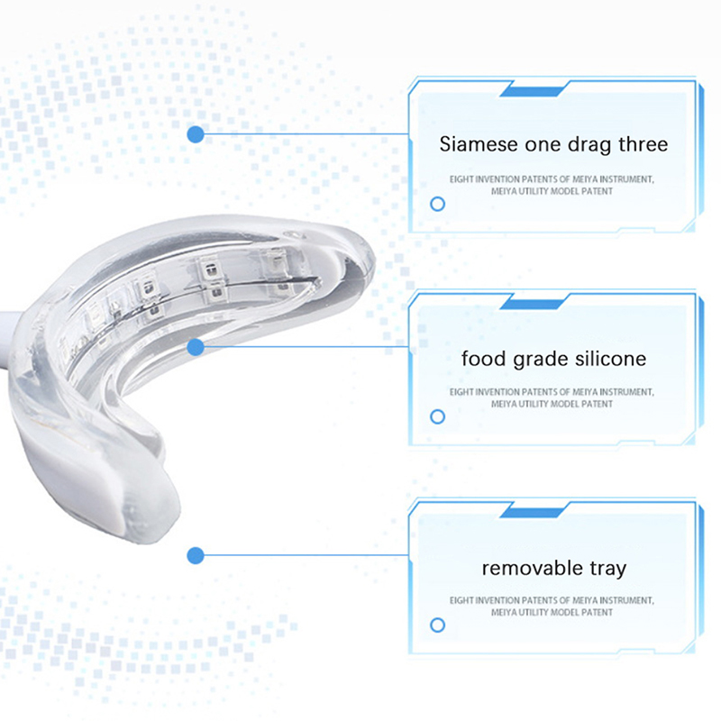 스마트 LED 휴대용 USB 충전식 치아 미백, 블루  - Teeth Whitening With Blue Light 리뷰 및 가격