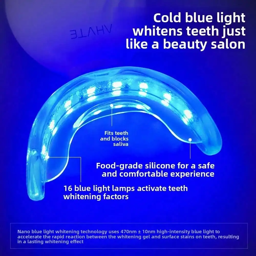 치과 미용 기기, 블루 라이트 무선 치과 세척 기기,  - Teeth Whitening With Blue Light 리뷰 및 가격