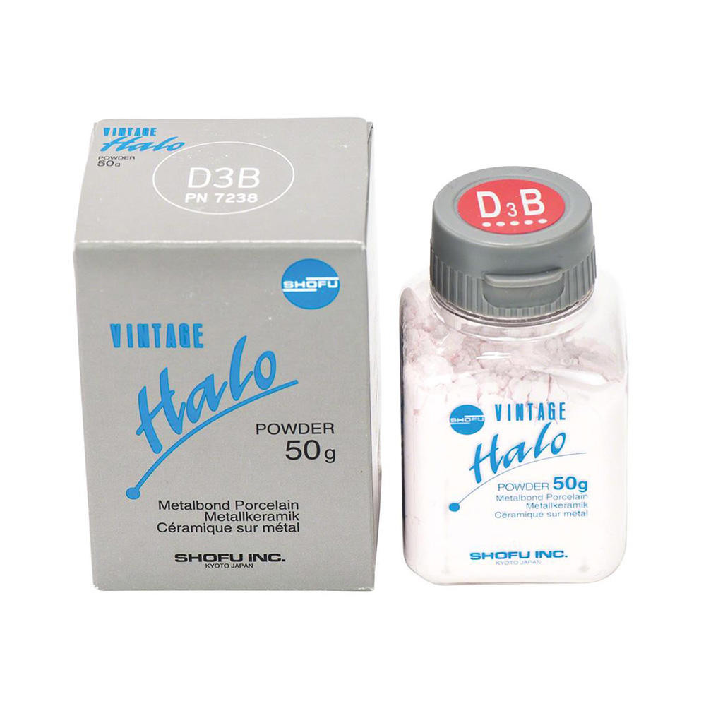 치과 금속 분말 Shofu 빈티지 헤일로 분말 50g  - Teeth Whitening Remedies 리뷰 및 가격