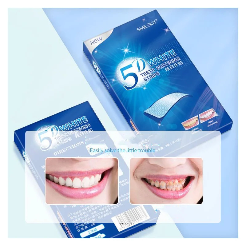 1/7/14pair 치아 미백 스트립 치아 미백 키트  - Teeth Whitening Bleaching Kit 리뷰 및 가격