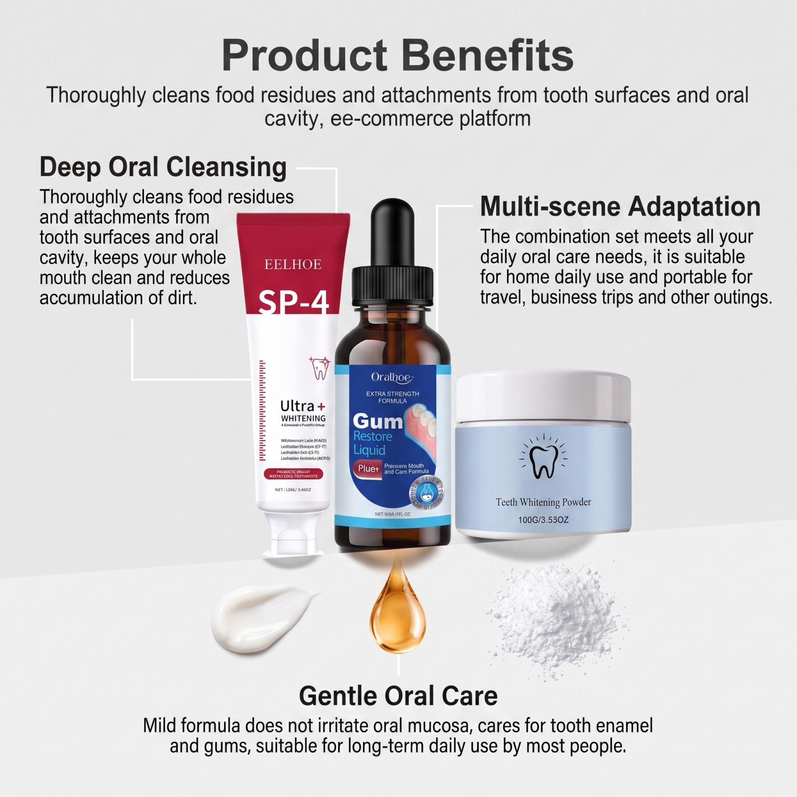 구강 관리 콤보 세트 미백 치약 구강청결제 치아 미백  - Teeth Whitening Remedies 리뷰 및 가격