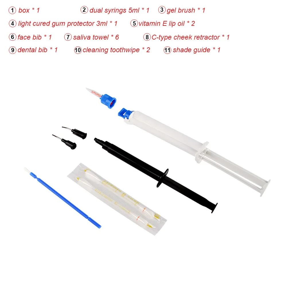 치과의사 클리닉 치아 미백 키트, 35% HP 이중 배 - Teeth Whitening Bleaching Kit 리뷰 및 가격