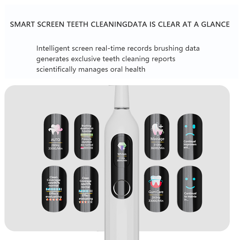 음파 진동 전동 칫솔 스마트 5가지 모드 IPX7 방수 - Teeth Whitening Toothbrush 리뷰 및 가격