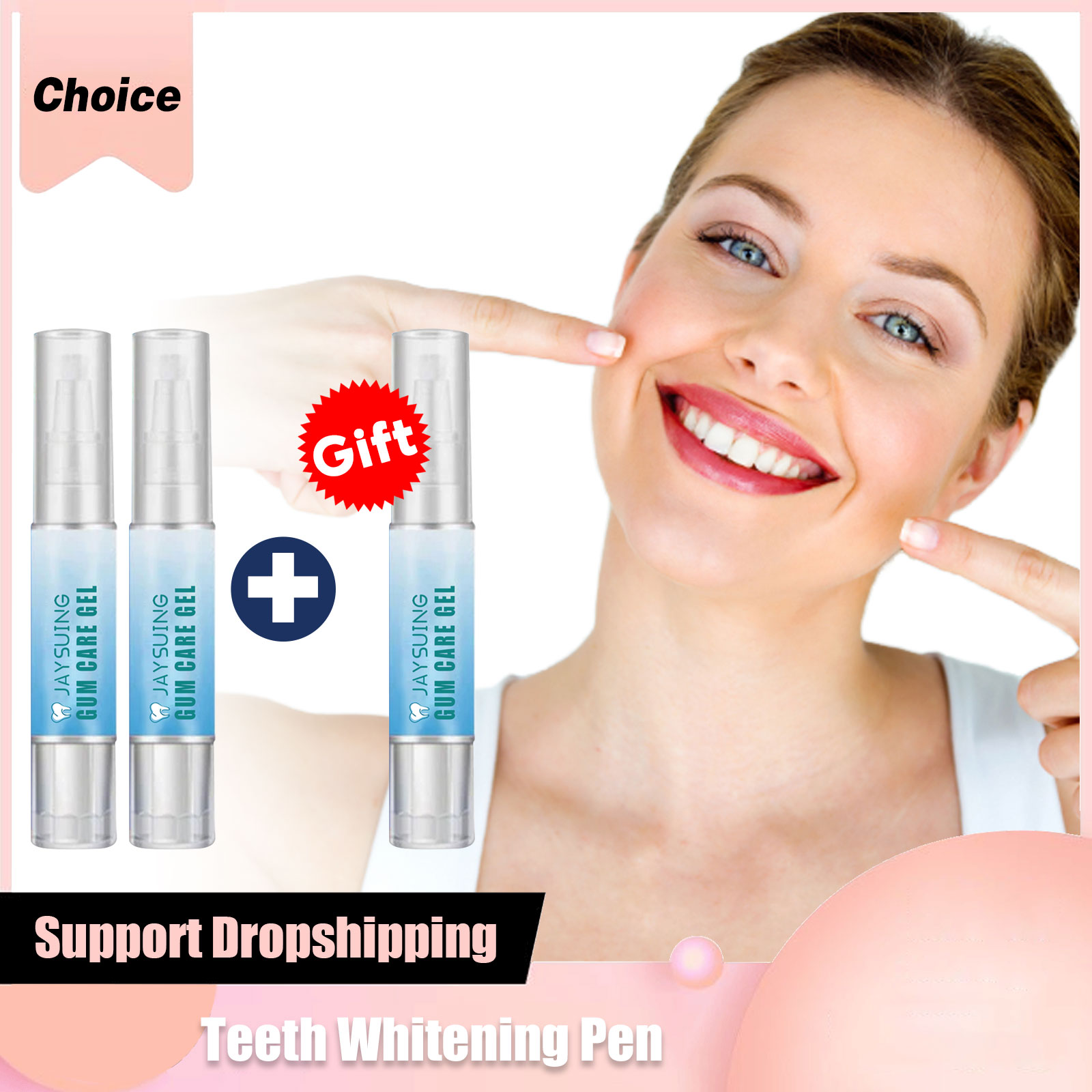 눈부신 흰색 치아 미백 펜 치아 젤 얼룩 제거 미백 표 - Teeth Whitening Bleaching Kit 리뷰 및 가격