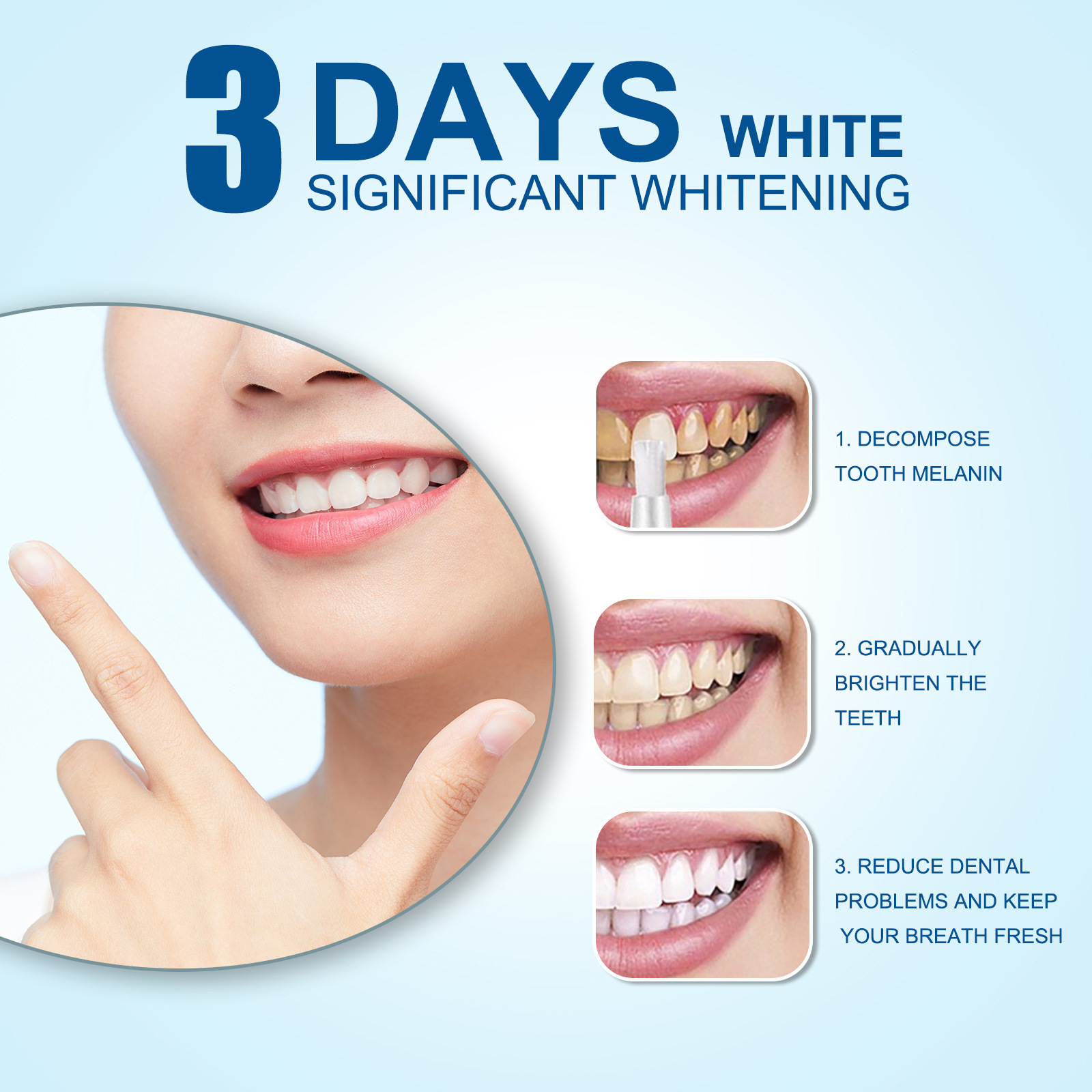 눈부신 흰색 치아 미백 펜 치아 젤 얼룩 제거 미백 표 - Teeth Whitening Bleaching Kit 리뷰 및 가격