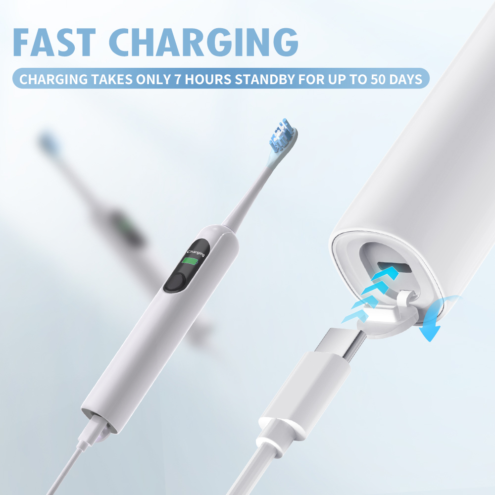 X800-U 전동 칫솔 USB 충전 치아 미백 지능형  - Teeth Whitening Toothbrush 리뷰 및 가격