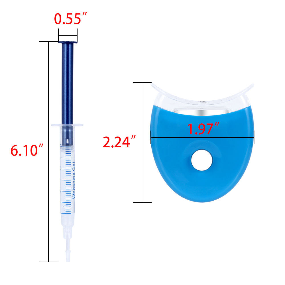 1 세트 치아 미백 44% 과산화물 치과 표백 시스템  - Teeth Whitening Bleaching Kit 리뷰 및 가격