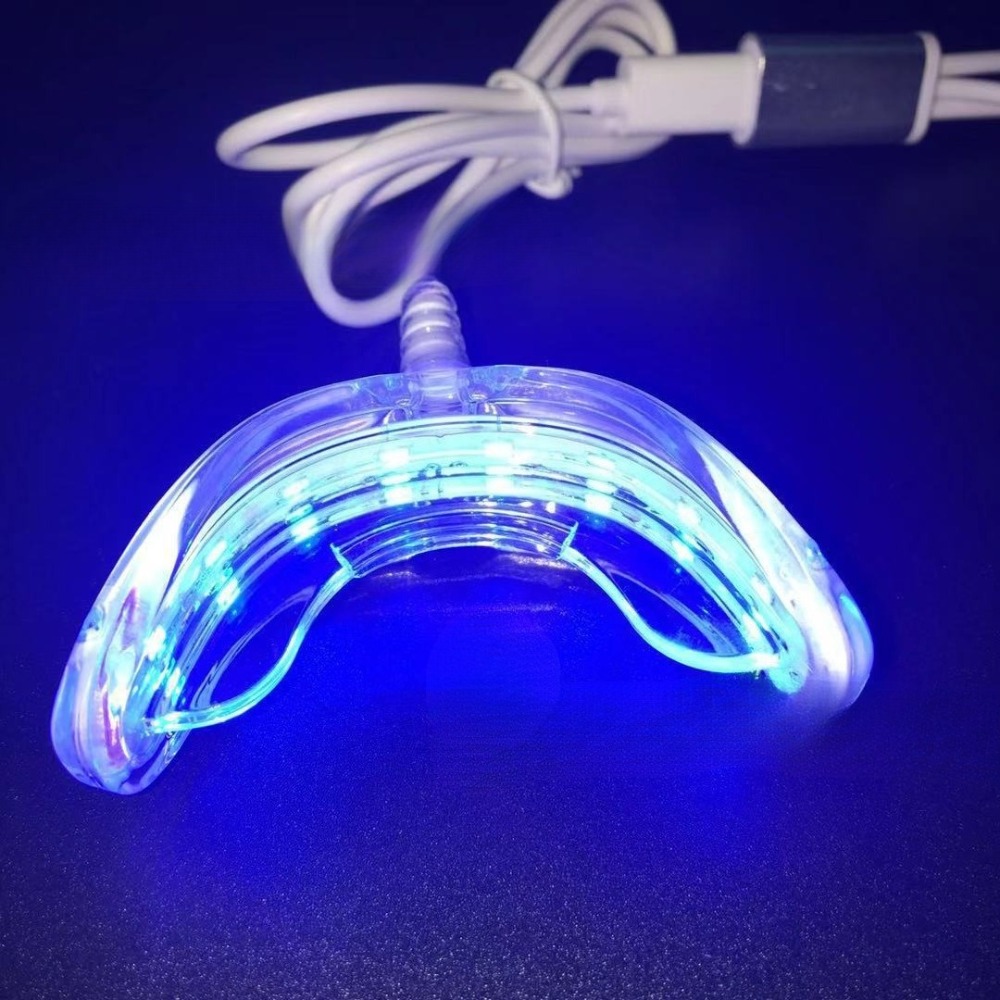 3-in-1 치아 미백 램프 16개의 조명 휴대용 US - Teeth Whitening With Blue Light 리뷰 및 가격