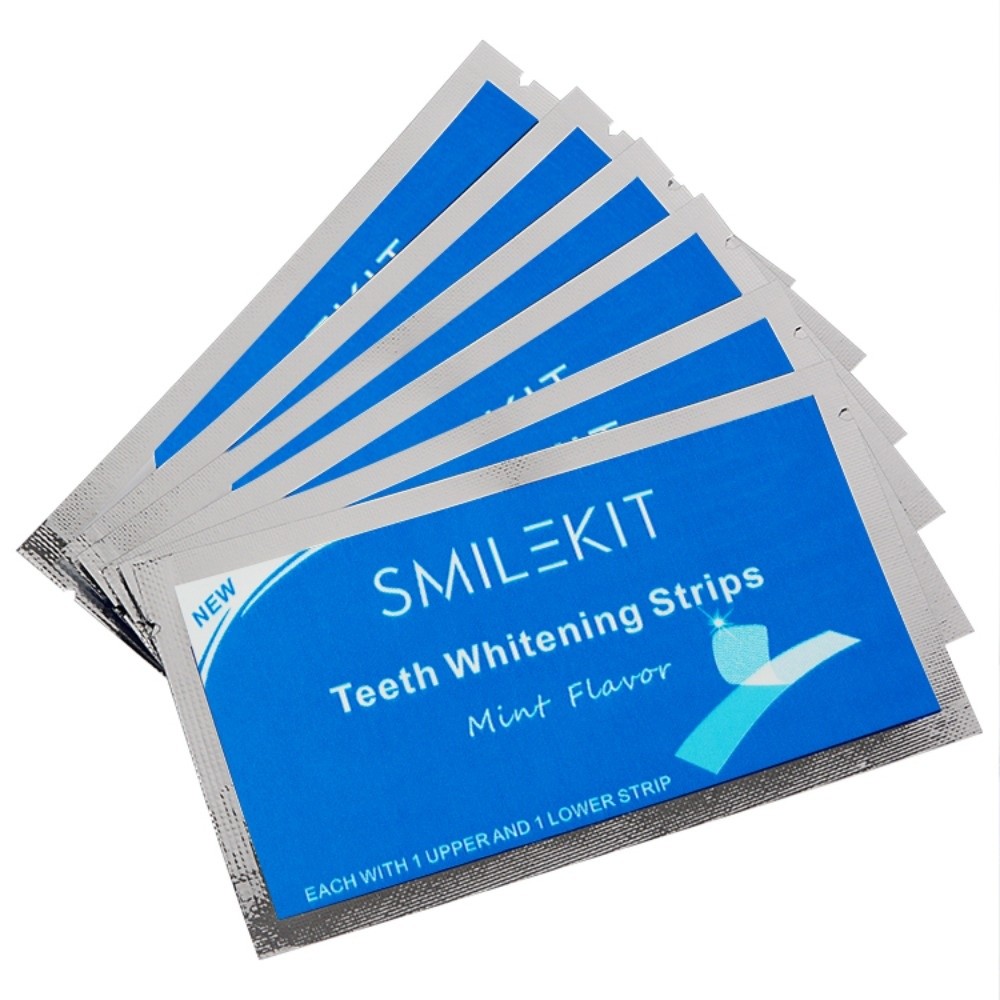 7/14개입 전문 치아 미백 스트립, 민감성 감소 효과 - Whitening Strip 3D 리뷰 및 가격