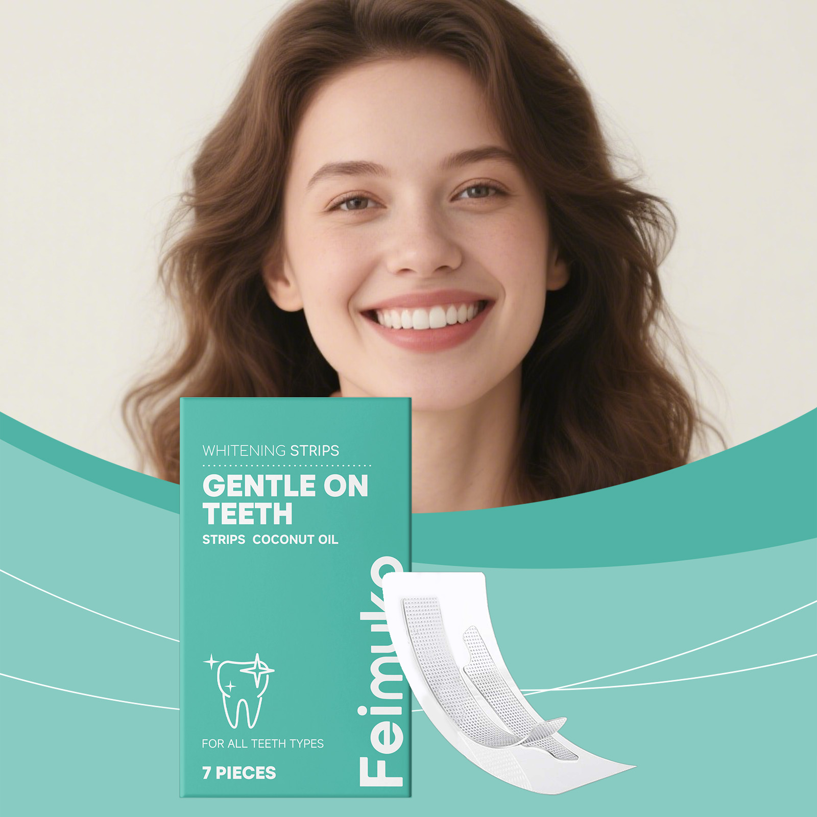 코코넛 오일 치아 미백 스트립은 치아에 순하며 표면 얼 - Teeth Whitening Oil Pulling 리뷰 및 가격