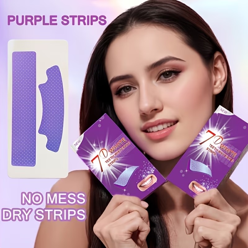 새로운 치아 미백 스트립, 자연스럽고 밝은 하얀색, 파 - Whitening Strip 3D 리뷰 및 가격