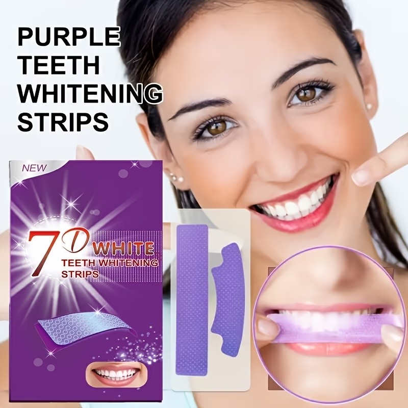 새로운 치아 미백 스트립, 자연스럽고 밝은 하얀색, 파 - Whitening Strip 3D 리뷰 및 가격